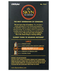 Lifestyles SKYN Elite Large Condoms - Box of 12