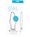 Glas 3.5&quot; Butt Plug - Clear