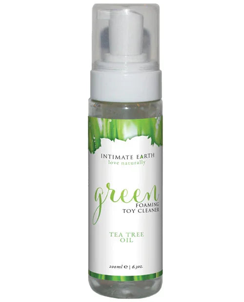 Intimate Earth Foaming Toy Cleaner - 200 ml Green Tea Tree Oil