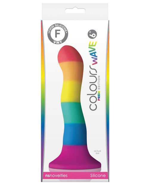 Colours Pride Edition 6&quot; Wave Dildo