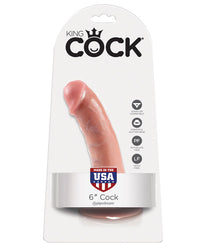 King Cock 6&quot; Cock - Flesh