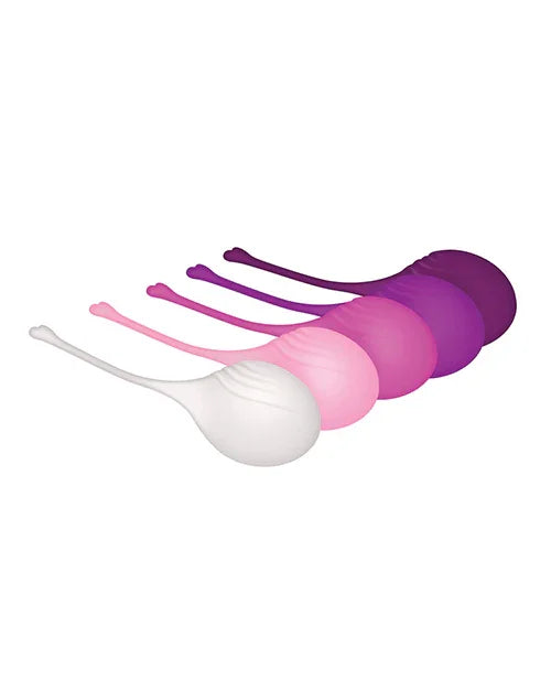 Evolved Tight &amp; Delight 5 pc Weighted Kegel Ball Set - Assorted Colors
