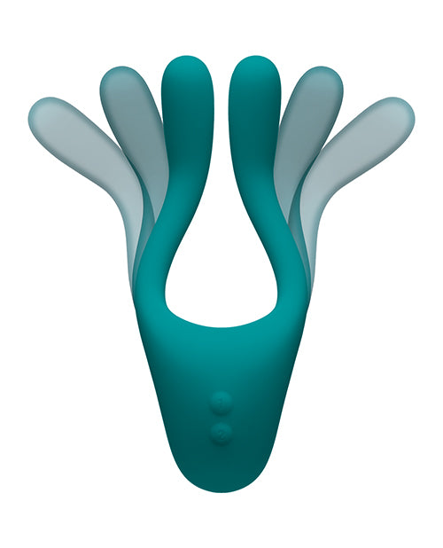 Tryst V2 Bendable Multi Zone Massager w/Remote - Teal