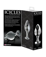 Icicles No. 25 Hand Blown Glass - Clear
