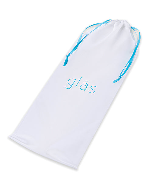 Glas 10.5&quot; Realistic Girthy Glass Double Dong - Clear