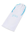Glas 10.5&quot; Realistic Girthy Glass Double Dong - Clear