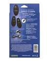 Silicone Nipple Clamps w/Remote - Black