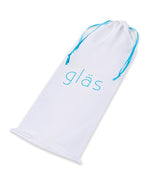 Glas 8&quot; Sweetheart Glass Dildo - Pink/Clear