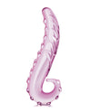 Glas 6&quot; Lick-it Glass Dildo - Pink
