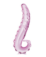Glas 6&quot; Lick-it Glass Dildo - Pink