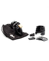CB-6000S 2 1/2&quot; Cock Cage &amp; Lock Set - Black