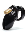 CB-6000S 2 1/2&quot; Cock Cage &amp; Lock Set - Black