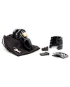 CB-6000 3 1/4&quot; Cock Cage &amp; Lock Set - Black