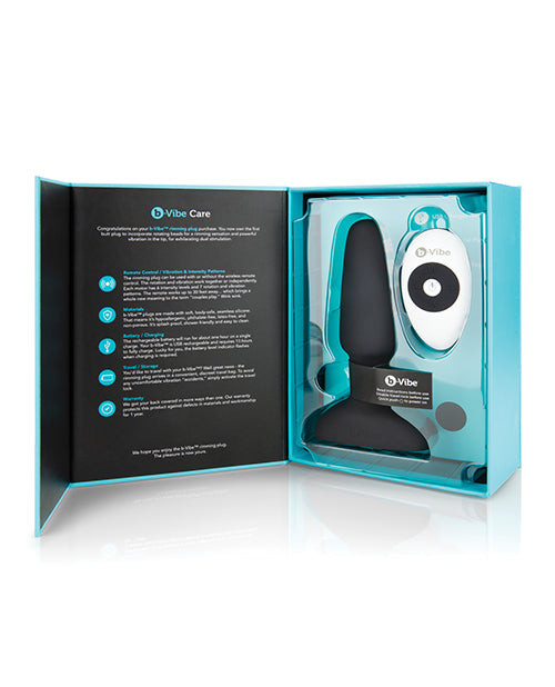 b-Vibe Rimming Plug 2 - Black