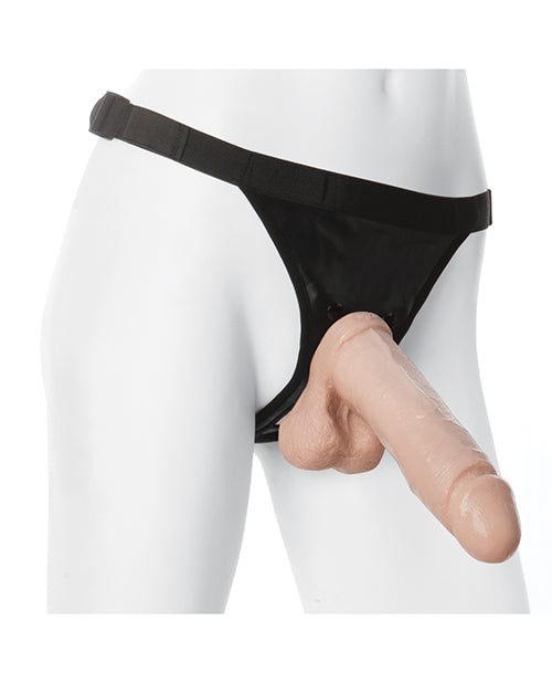 Ultra Harness 2 Set 3 w/8&quot; Realistic Dong &amp; Powder