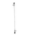 Easy Toys Big Nipple Clamps w/Chain - Silver