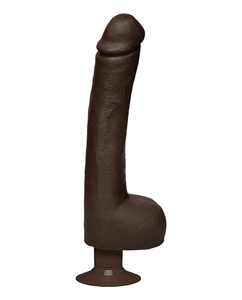 Signature Cocks ULTRASKYN 12&quot; Cock Vibrating w/ Vac-U-Lock Suction Cup- Safaree Samuels Anaconda