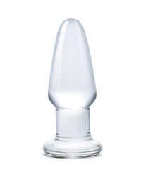 Glas 3.5&quot; Butt Plug - Clear