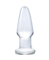 Glas 3.5&quot; Butt Plug - Clear