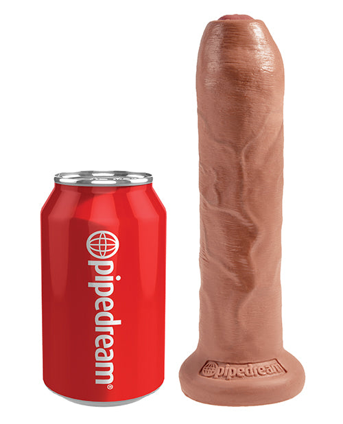 King Cock 7&quot; Uncut Dildo - Tan