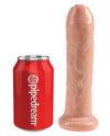 King Cock 7&quot; Uncut Dildo - Flesh