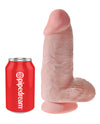 King Cock 9&quot; Chubby - Flesh