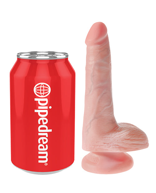 King Cock 6&quot; Cock w/Balls - Flesh