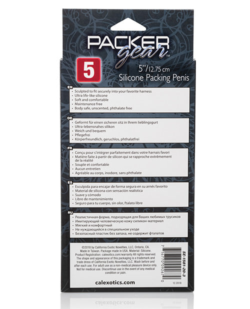 Packer Gear 5 Silicone Packing Penis - Ivory