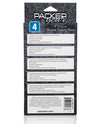 Packer Gear 4 Silicone Packing Penis - Black