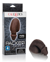 Packer Gear 4 Silicone Packing Penis - Black