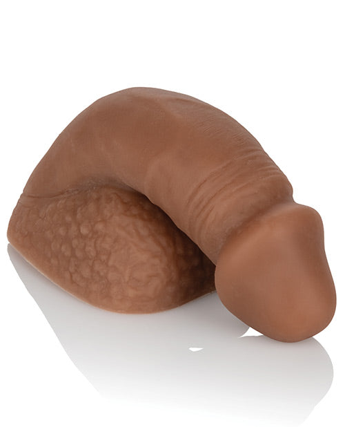 Packer Gear 4 Silicone Packing Penis - Brown