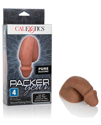 Packer Gear 4 Silicone Packing Penis - Brown