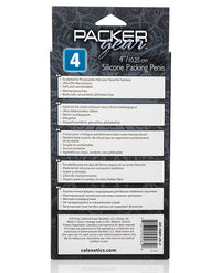 Packer Gear 4 Silicone Packing Penis - Tan
