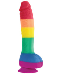 Colours Pride Edition 8&quot; Dong w/Suction Cup