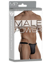 Male Power Bong Clip Thong Black S/M