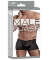 Male Power Satin Lycra Boxer Black X Large