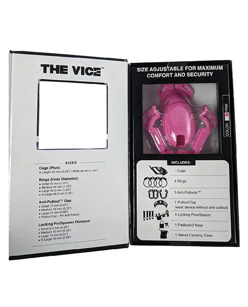Locked In Lust The Vice Plus - Pink