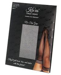 Kix&#039;ies Sam Fishnet Thigh High Black D