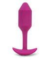 b-Vibe Vibrating Weighted Snug Plug M - 112 g Rose