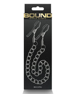 Bound DC2 Nipple Clamps - Gunmetal