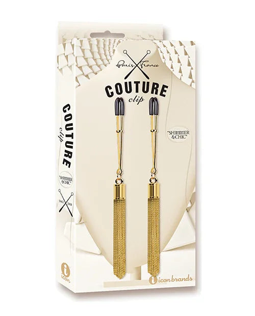 Couture Clips Luxury Nipple Clamps - Shimmer &amp; Chic