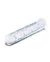 Glas 10&quot; Extra Large Glass Dildo - Clear