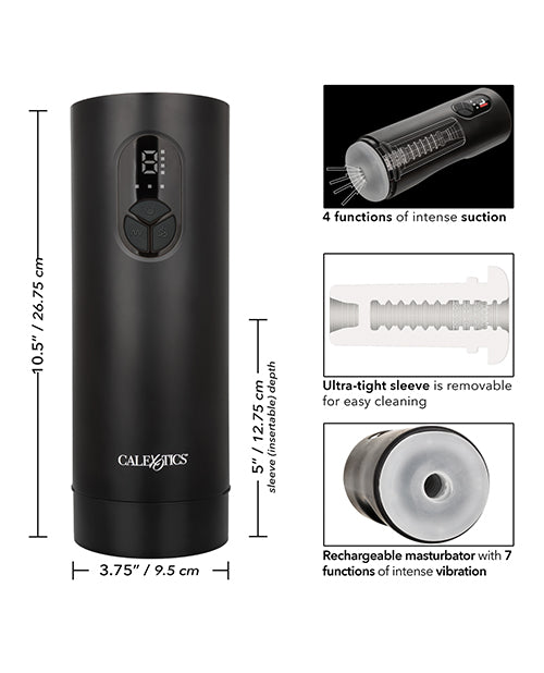 Bionic Sucking &amp; Vibrating Masturbator