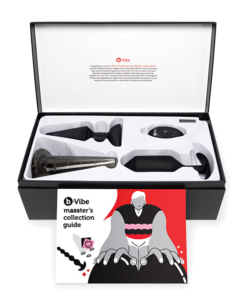 b-Vibe Masster&#039;s Degree Edition Anal Education Set
