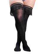 Kix&#039;ies Keila Semi Opaque Fringe Thigh