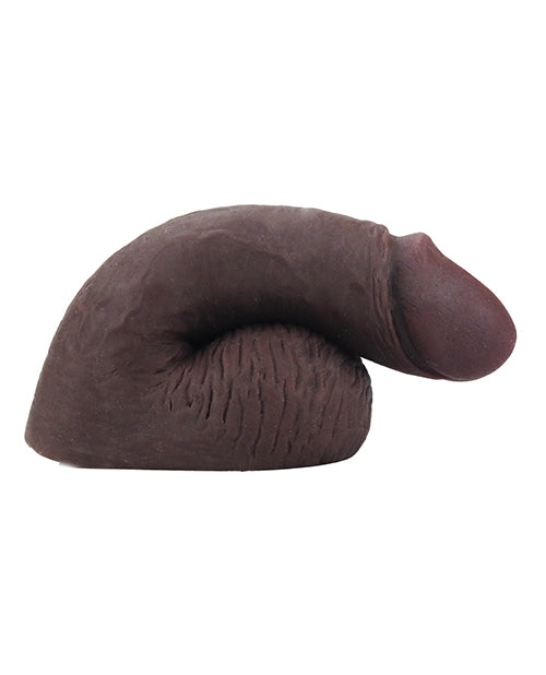 Gender Fluid 5&quot; Equipped Soft Packer - Dark Brown