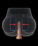 PDX Elite Milk Me Silly Mega Masturbator - Brown