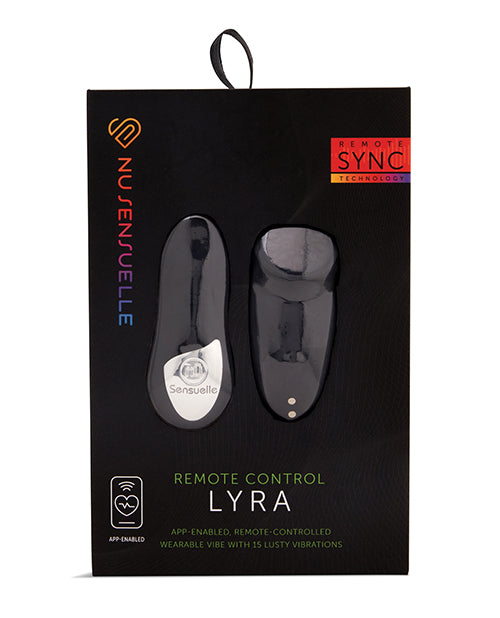 Nu Sensuelle Lyra App Enabled Panty Vibe - Black