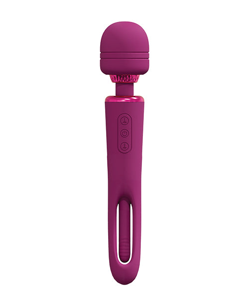 Shots Vive Kiku Double Ended Wand &amp; G-Spot Stimulator - Pink
