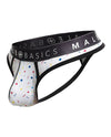 Male Basics Sexy Pouch Thong Confetti XL